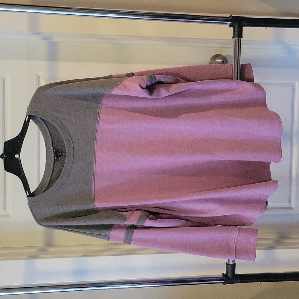 Torrid Grey & Purple Sweatshirt